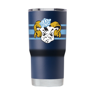 Tumbler: North Carolina - Rameses Mascot Stainless Steel 20oz
