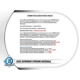 2025 Bowman Chrome Baseball Hobby Box