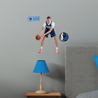 Cooper Flagg - RealBig Preseason Collection - Official NBA - Dallas Mavericks - Reusable Vinyl Wall Decals