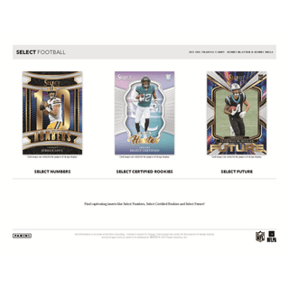 2025 Panini Select Football Hobby Blaster Box Green & Red Prizm Shock