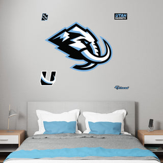 Utah Mammoth - RealBig Logo Collection - Official NHL - Utah Mammoth - Reusable Vinyl Wall Decals