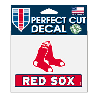 Boston Red Sox Perfect Cut Color Decal – Officially Licensed MLB