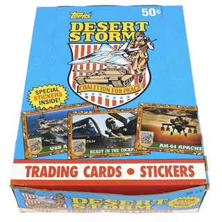 1991 Topps Desert Storm Series 1 Box