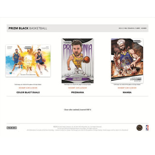 2024-25 Panini Prizm Black Basketball Hobby Box