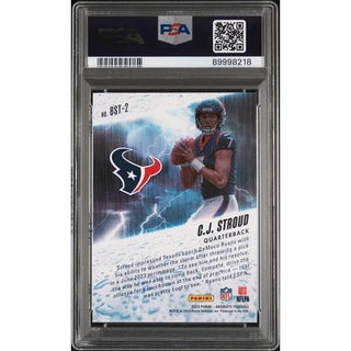 CJ Stroud 2023 Panini Absolute By Storm #BST2 PSA 10