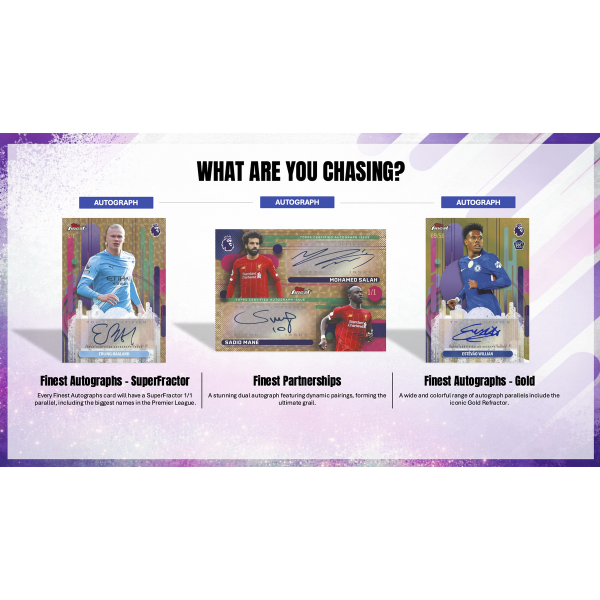 2026 Topps Finest Premier League Soccer Hobby Box