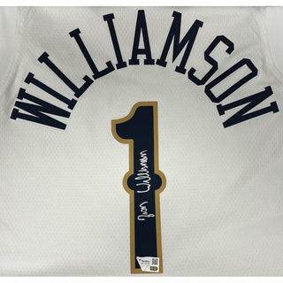 Autograph Basketball Jersey: Zion Williamson