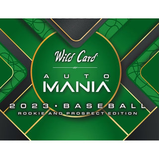 2023 Wild Card Baseball AutoMania Hobby Rookie & Prospect Edition