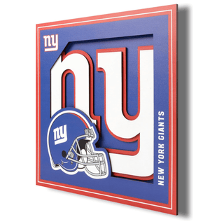Wall Art: New York Giants Logo Series 12"x12"