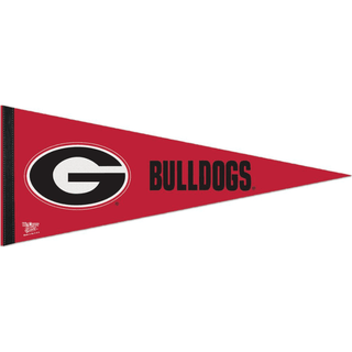 Pennant: Georgia Bulldogs - Premium 12"x30"