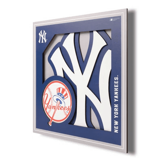 Wall Art: New York Yankees Logo Series 12"x12"