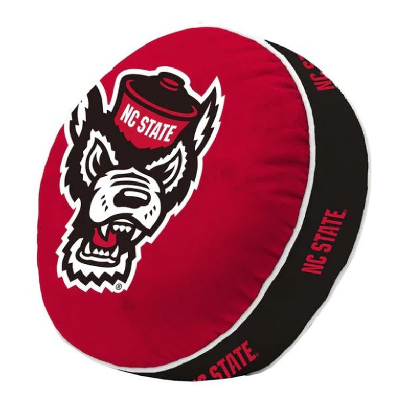 NC State Wolfpack Puff Pillow | Officially Licensed Plush Team Pillow