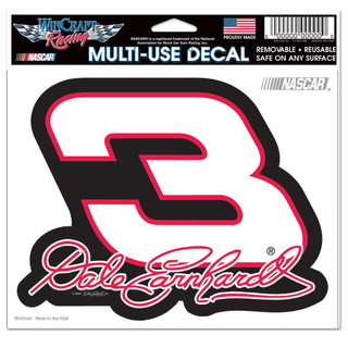 Decal: Dale Earnhardt - Multi-Use 5"x6"