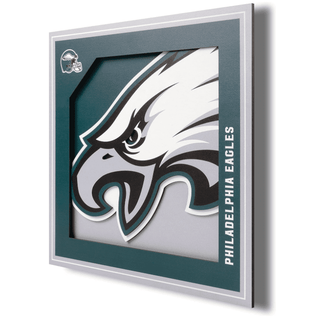 Wall Art: Philadelphia Eagles Logo Series 12"x12"