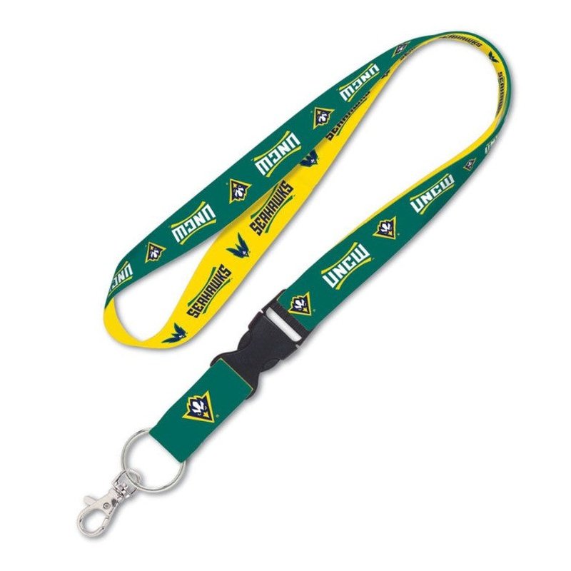 Lanyard: North Carolina Wilmington - Detachable Buckle