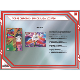 2025-26 Topps Chrome Bundesliga Soccer Hobby Box