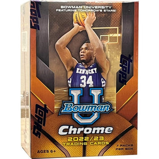 2022-23 Bowman University Chrome Basketball Blaster