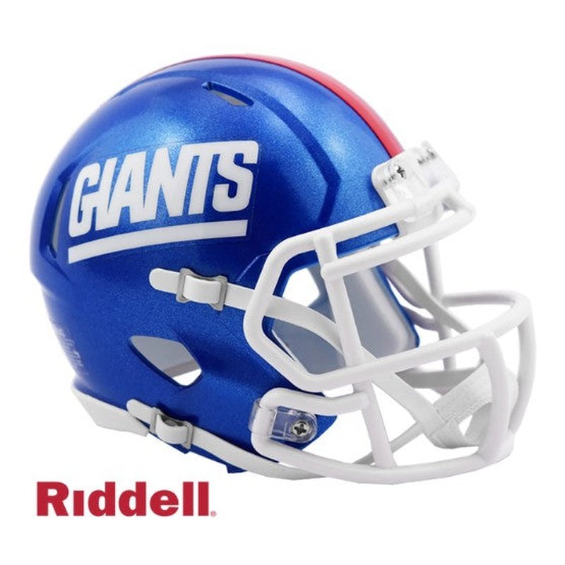 New York Giants Helmet Riddell Replica Mini Speed Style Color Rush