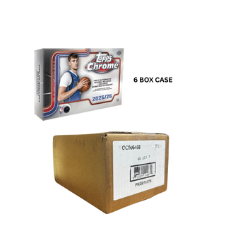 2025/26 Topps Chrome Basketball Breaker Delight 6-Box Case