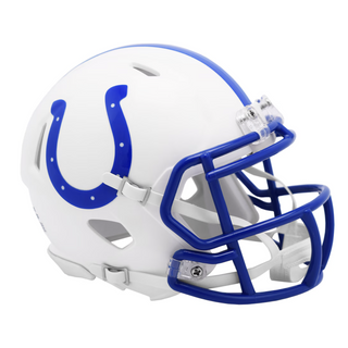 Mini Helmet: Indianapolis Colts - White Throwback
