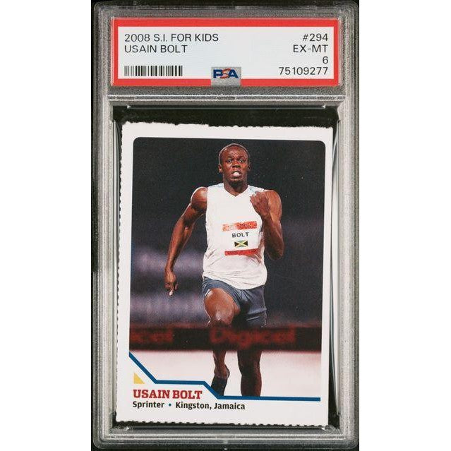 2008 S.I. For Kids Usain Bolt #294 PSA 6