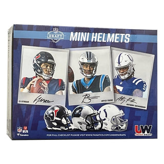 Mini Helmets: 2023 Under Wraps NFL Draft