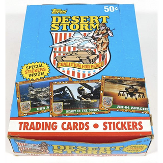 1991 Topps Desert Storm Series 1 Box