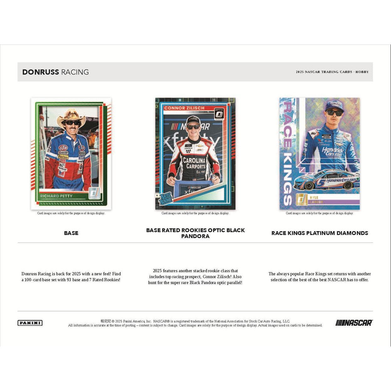 2025 Panini Donruss Racing Hobby Box