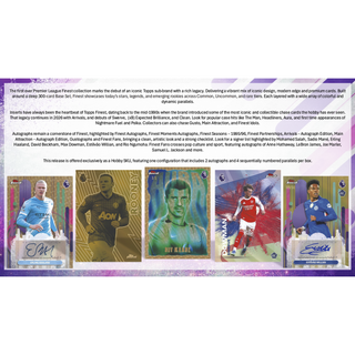 2026 Topps Finest Premier League Soccer Hobby Box
