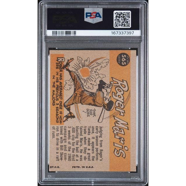 1960 Topps Roger Maris All Star #565 PSA 3