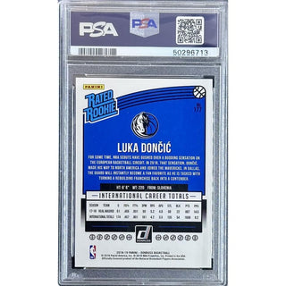 Luka Doncic 2018 Panini Donruss #177 PSA 10