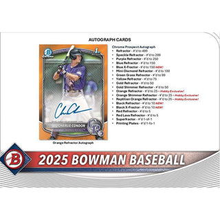 2025 Bowman Baseball Hobby Pack