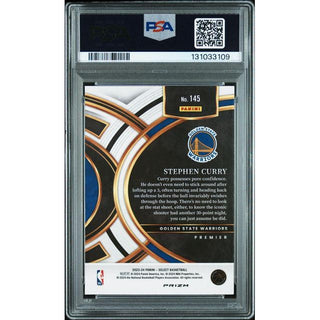 Stephen Curry 2023 Select Tiger Prizm #145 – PSA 10