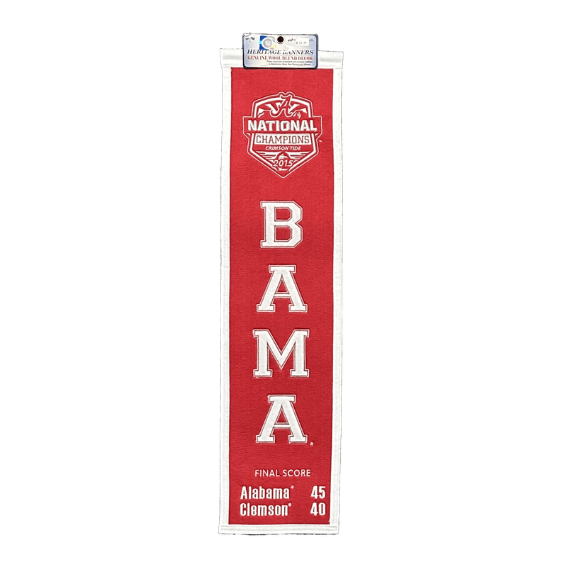 2015 NCAA Football Champs Alabama Banner