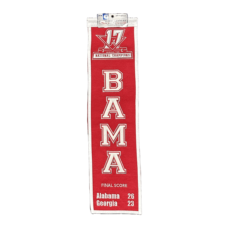 Banner: 2017 NCAA Football Champion- Heritage
