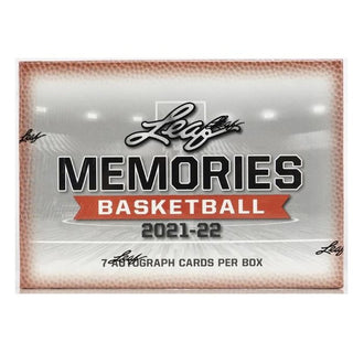 2021-22 Leaf Memories Basketball Box