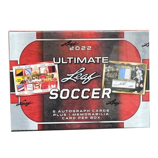 2022 Leaf Ultimate Soccer Hobby Box