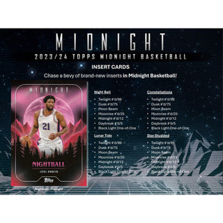 2023-24 Topps Midnight Basketball Hobby Box