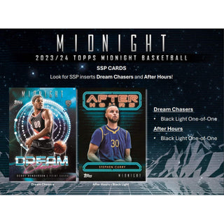 2023-24 Topps Midnight Basketball Hobby Box