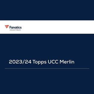2023-24 Topps UEFA Club Competitions Merlin Chrome Soccer Hobby Box Pre-Sale