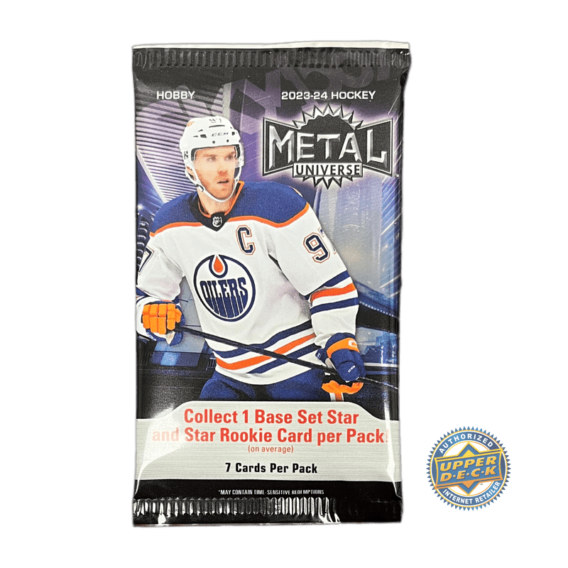 2023-24 Skybox Metal Universe Hockey Hobby Pack