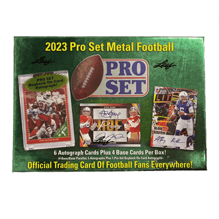 2023 Pro Set Metal Football Hobby Box