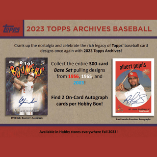 2023 Topps Archives Baseball Hobby