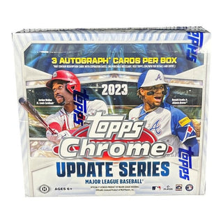 2023 Topps Chrome Update Series Jumbo Hobby Box