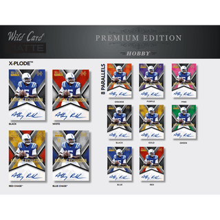 2023 Wild Card Matte Premium Edition Hobby Football Auto Edition