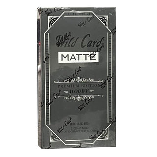2023 Wild Card Matte Premium Edition Hobby Football Auto Edition
