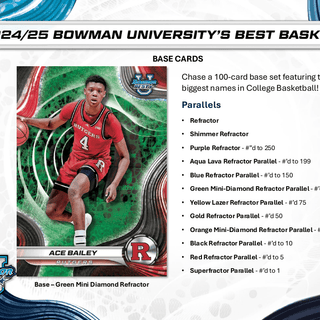 2024-25 Bowman University Best Basketball Hobby Box
