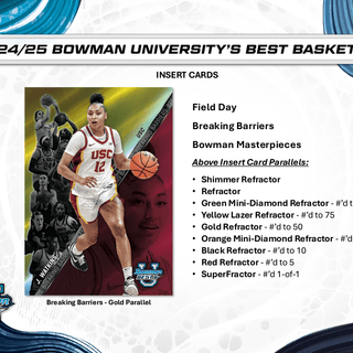 2024-25 Bowman University Best Basketball Hobby Box