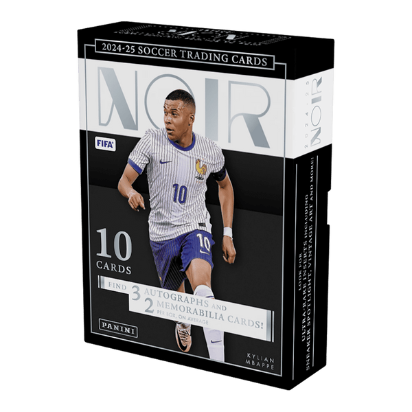 2024-25 Panini Noir Soccer Hobby Box – CARDIACS Sports & Memorabilia