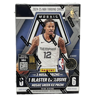 2024-25 Panini Mosaic Basketball Hobby Blaster Box Green Ice